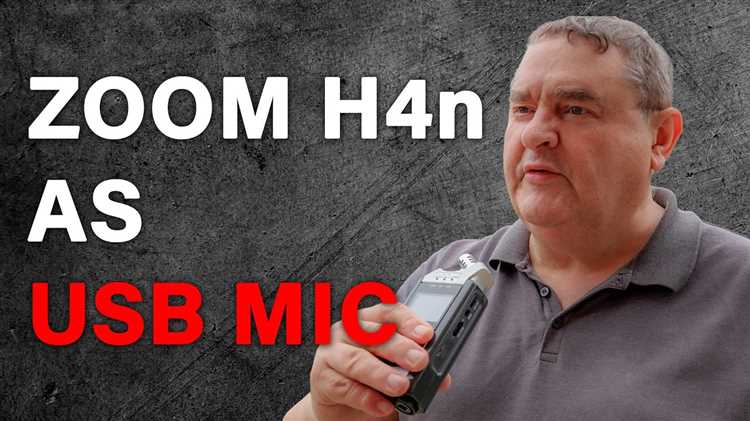 Подключение Zoom H4n к компьютеру для работы в режиме USB-микрофона