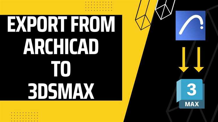 Как из archicad перенести в 3d max