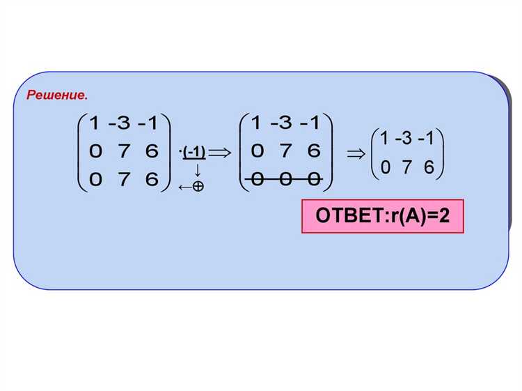 Получение ранга символьной матрицы с использованием Symbolic Math Toolbox