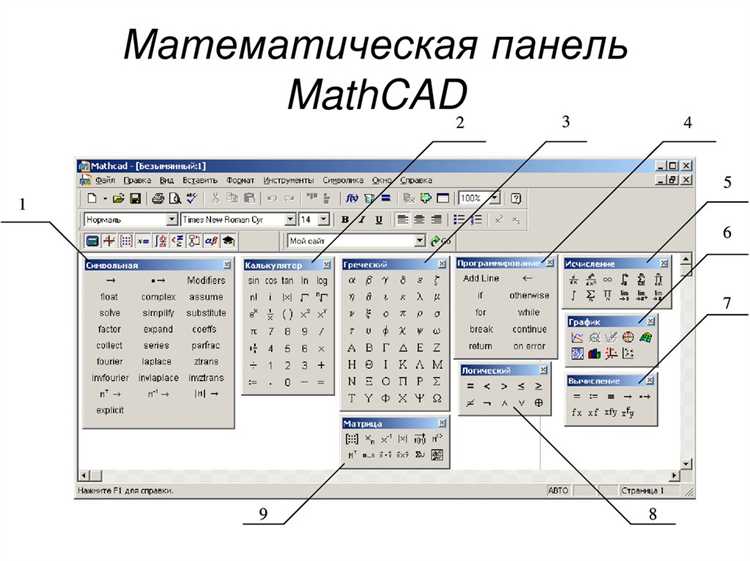 Что делать, если панель управления математикой не отображается