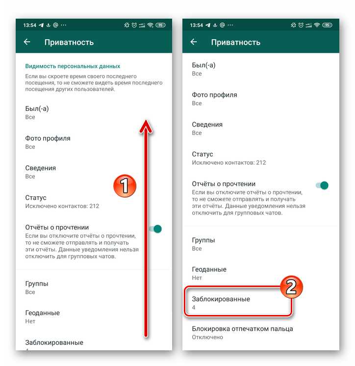 Использование информации о последнем посещении для выявления блокировок