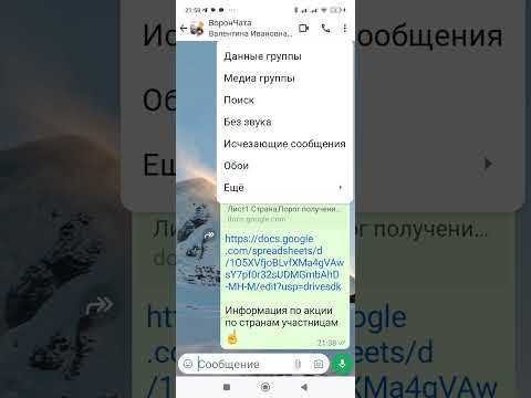 Как узнать, включены ли исчезающие сообщения в текущем чате
