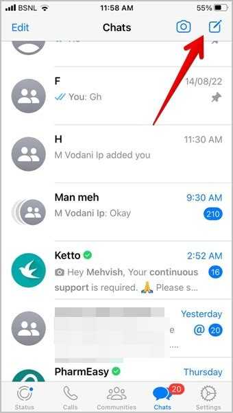 Как отправить себе сообщение в whatsapp