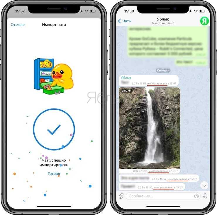 Сохранение медиафайлов и их добавление в чаты Telegram