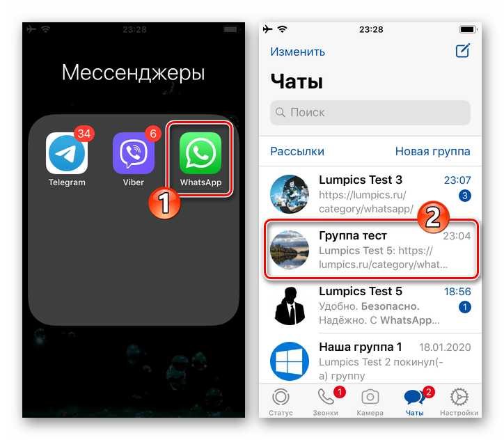Как переслать отдельные сообщения из чата WhatsApp