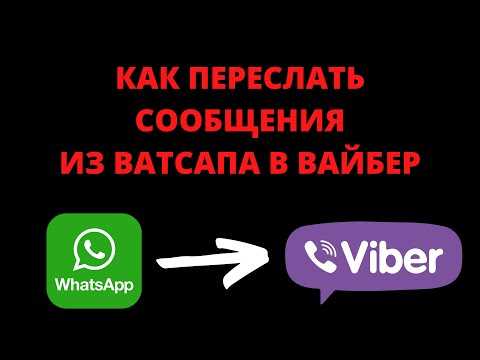 Передача сообщений из WhatsApp в Viber через буфер обмена