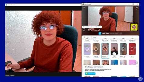 Настройка Snap Camera перед запуском Zoom