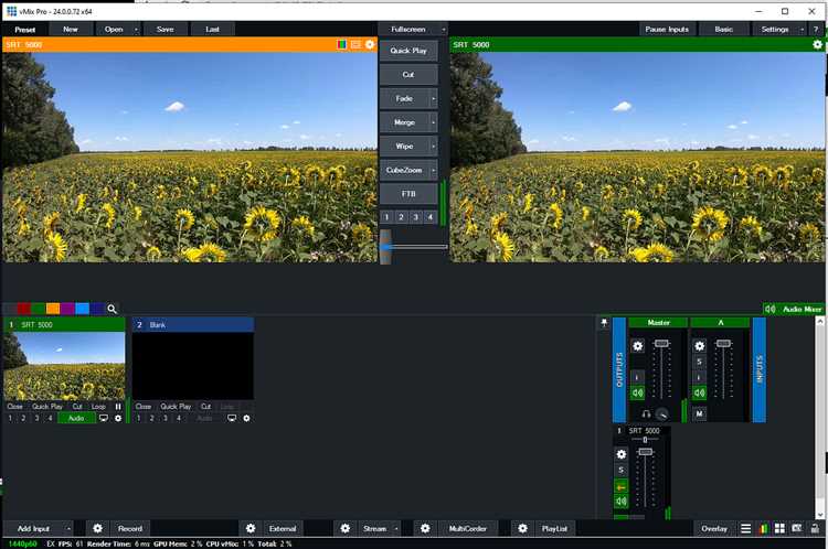 Как подключить vmix к zoom