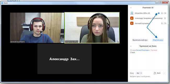 Возможность использования горячих клавиш при отключённом Zoom-окне