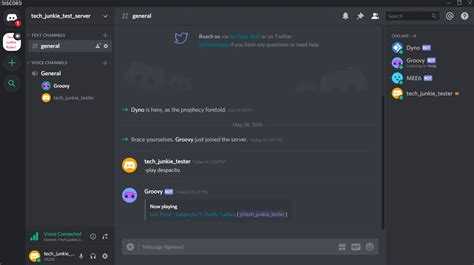 Какие права нужно предоставить Groovy Bot при добавлении
