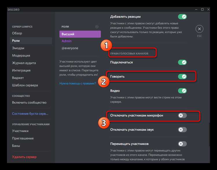Тестирование микрофона с помощью голосового чата в Discord