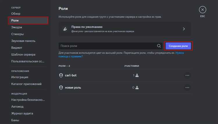 Как ограничить доступ к каналам с помощью ролей