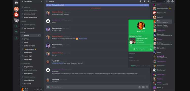 Исправление ошибок при отображении Spotify в Discord