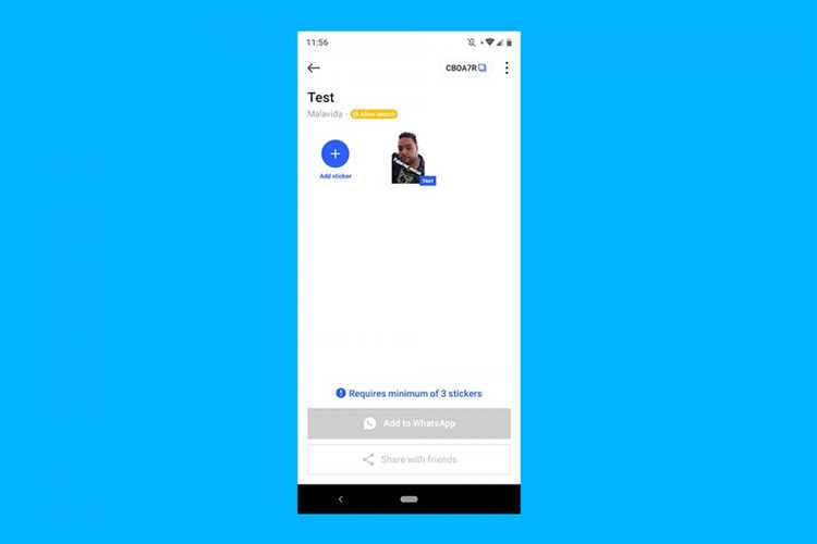 Как поделиться движущимися стикерами с друзьями в WhatsApp