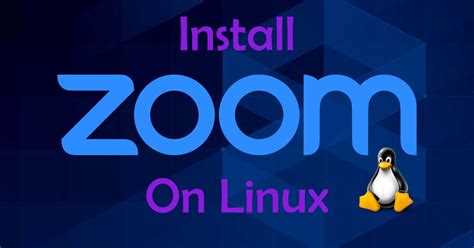 Установка Zoom через терминал с помощью dpkg или rpm