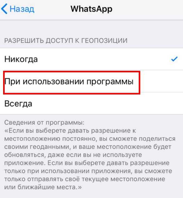 Как скинуть геолокацию по whatsapp