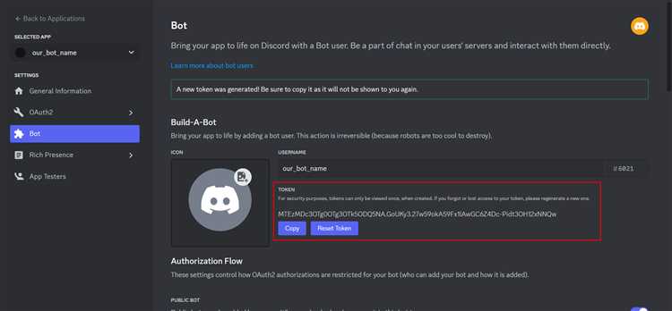 Как создать бота для discord