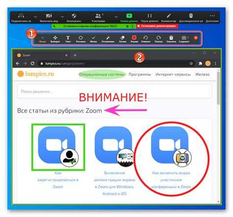 Удаление стикеров и графических элементов в Zoom