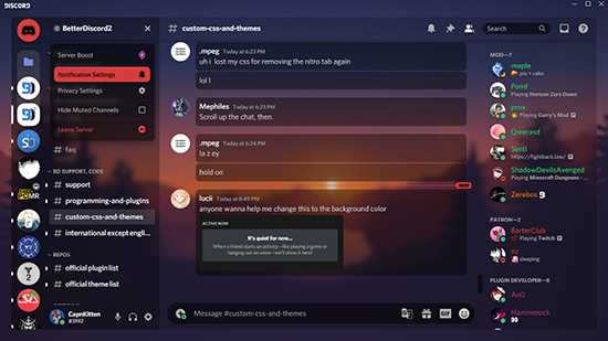 Что делать, если плагин не удаляется через интерфейс BetterDiscord