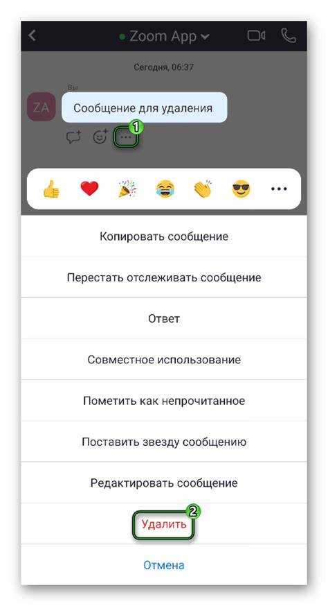Как удалить чужое сообщение в чате Zoom (если вы организатор)