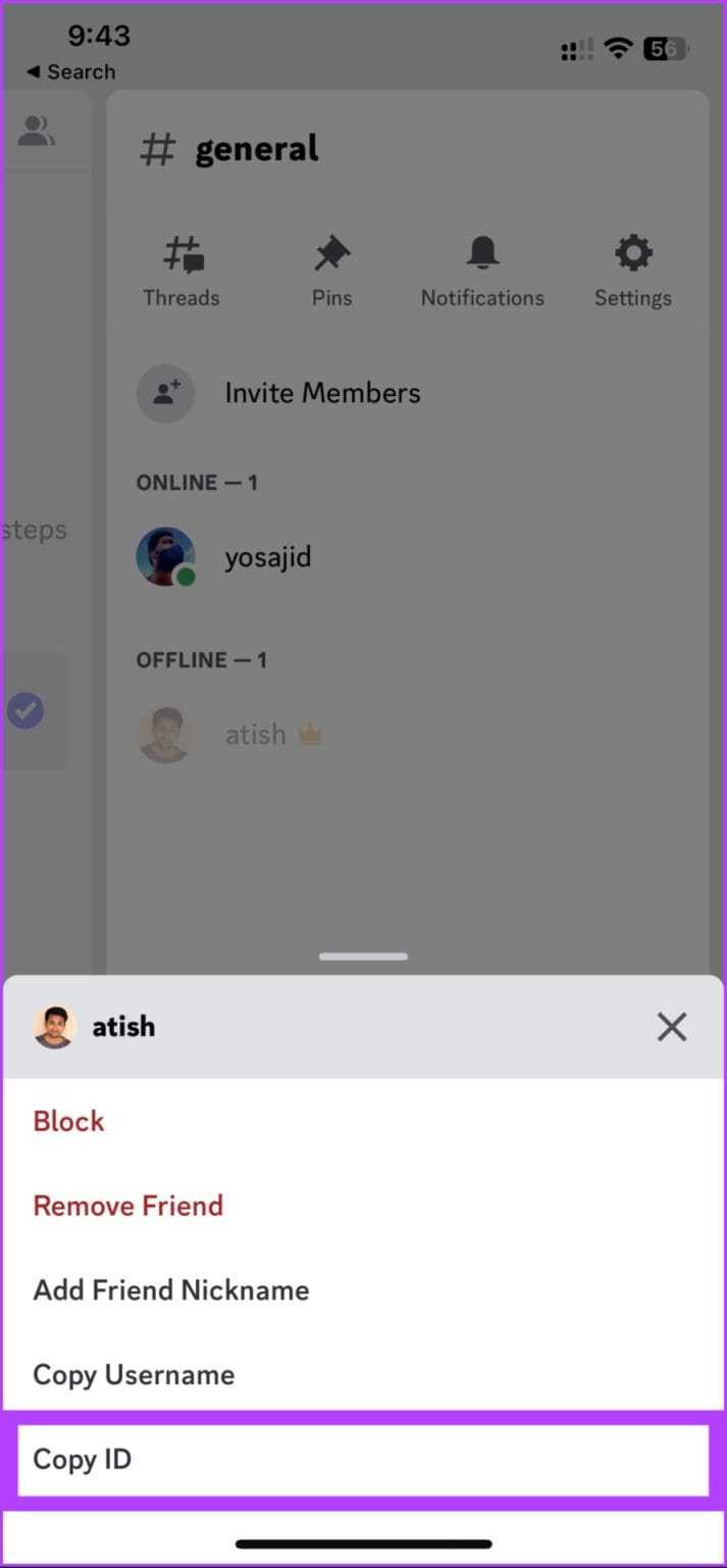 Как узнать user id discord
