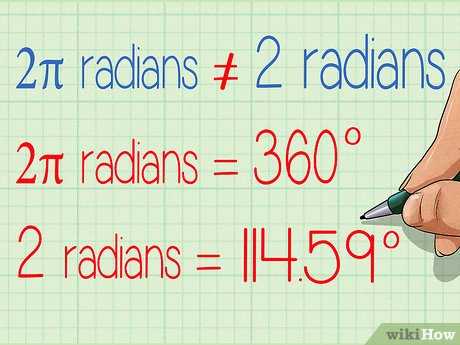 Как задать угол в радианах в Mathcad