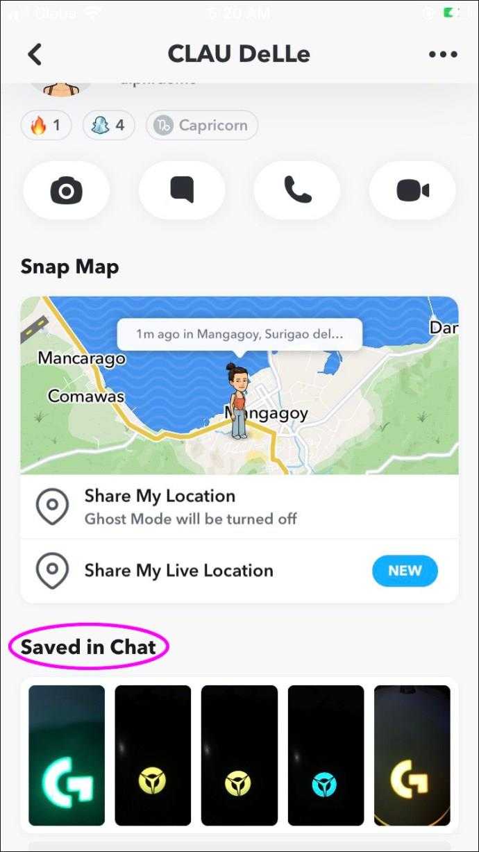 Как в snapchat сохранить фото в галерею