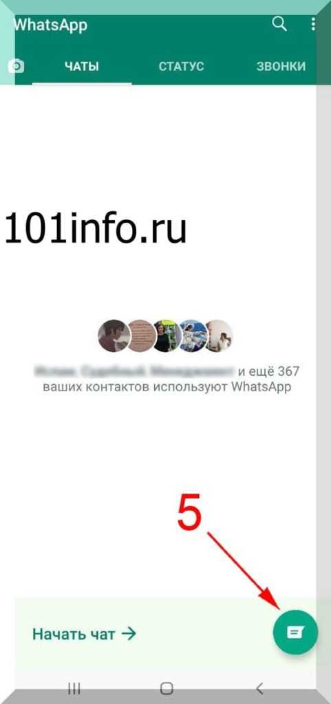 Как начать личный чат с участником группы через меню
