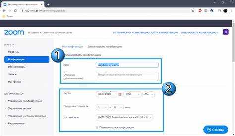 Как в zoom организовать конференцию