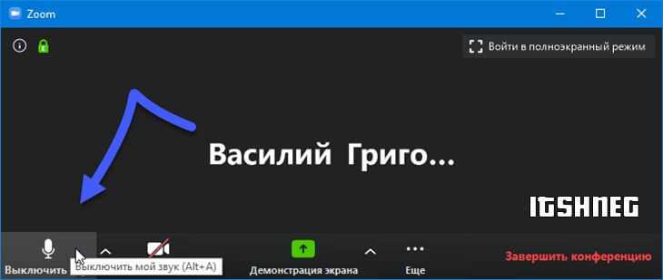Автоматический выход из Zoom при отключении от сети