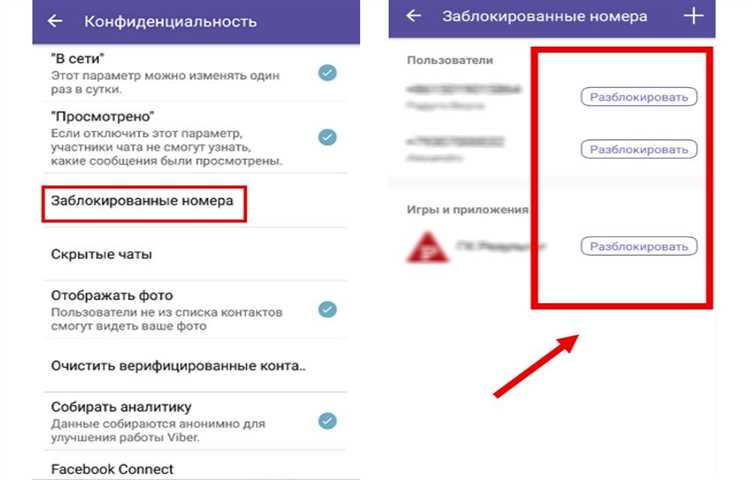Шаг 5: Проверка списка заблокированных пользователей