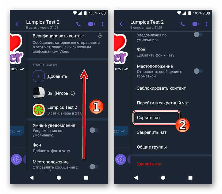 Советы по безопасному использованию скрытых чатов в Viber