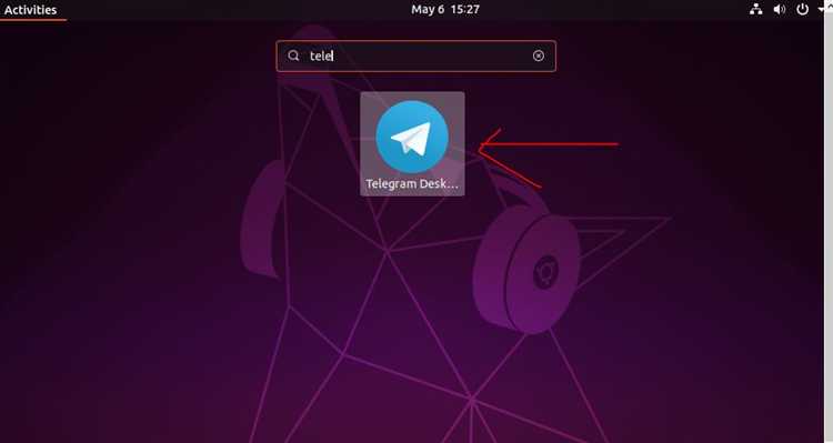 Создание ярлыка для запуска Telegram из меню приложений