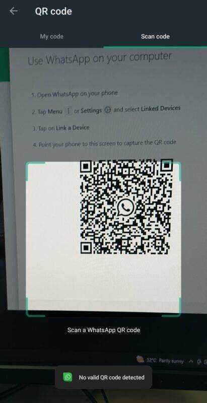Браузер блокирует загрузку QR кода WhatsApp