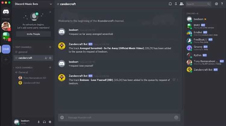 Какое участие принимала компания Discord в удалении музыкальных ботов